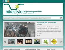 Tablet Screenshot of bikestylespokane.com